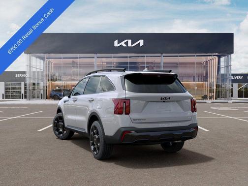 Wolf Gray 2026 Kia Sorento X-Line SX Prestige