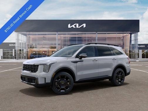 Wolf Gray 2026 Kia Sorento X-Line SX Prestige