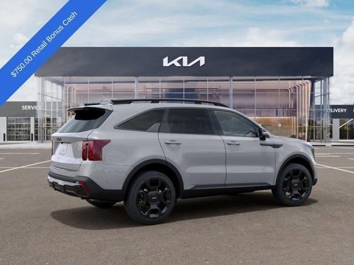 Wolf Gray 2026 Kia Sorento X-Line SX Prestige