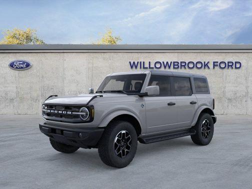 Avalanche Gray 2026 Ford Bronco Outer Banks