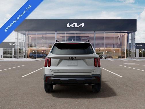 Ivory Silver 2026 Kia Sorento X-Line SX