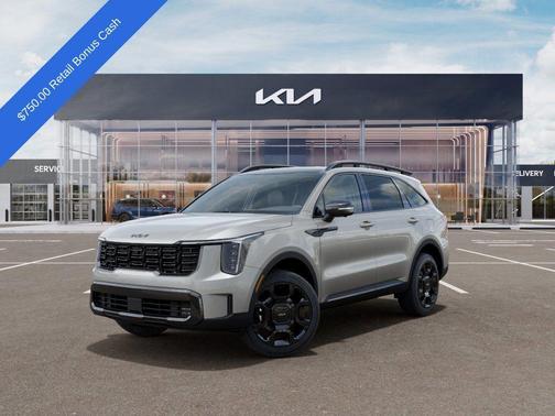 Ivory Silver 2026 Kia Sorento X-Line SX
