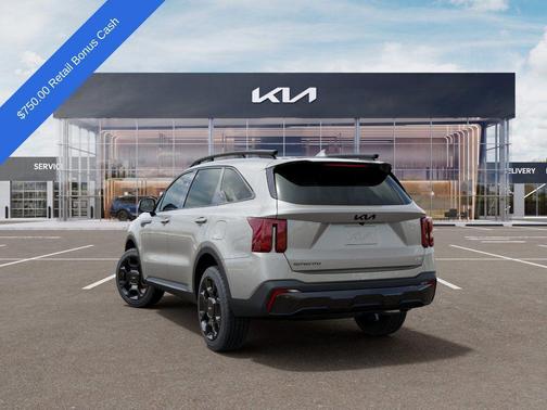 Ivory Silver 2026 Kia Sorento X-Line SX