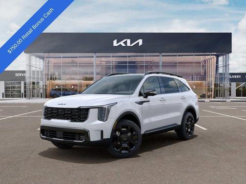 Snow White Pearl 2026 Kia Sorento Hybrid X-LINE SX PRESTIGE