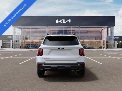 Snow White Pearl 2026 Kia Sorento Hybrid X-LINE SX PRESTIGE