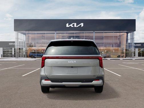 Ivory Silver 2026 Kia Carnival Hybrid EX