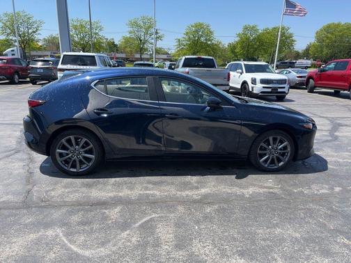 Deep Crystal Blue Mica 2021 Mazda Mazda3 AWD w/Select Package