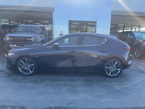 Deep Crystal Blue Mica 2021 Mazda Mazda3 AWD w/Select Package