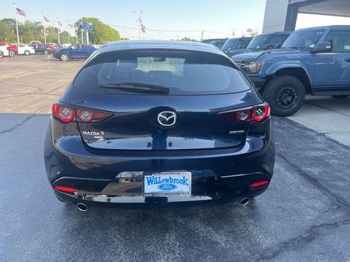 Deep Crystal Blue Mica 2021 Mazda Mazda3 AWD w/Select Package
