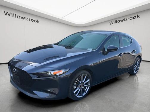 Deep Crystal Blue Mica 2021 Mazda Mazda3 AWD w/Select Package