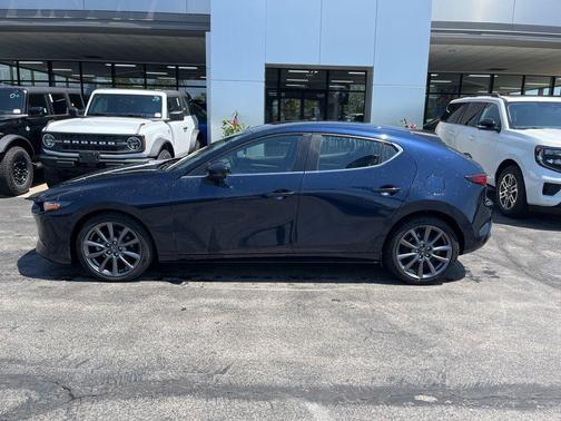 Deep Crystal Blue Mica 2021 Mazda Mazda3 AWD w/Select Package