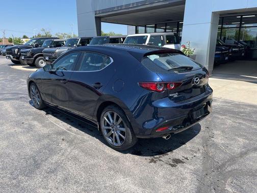 Deep Crystal Blue Mica 2021 Mazda Mazda3 AWD w/Select Package