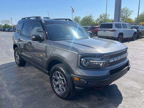 Gray Metallic 2023 Ford Bronco Sport Badlands