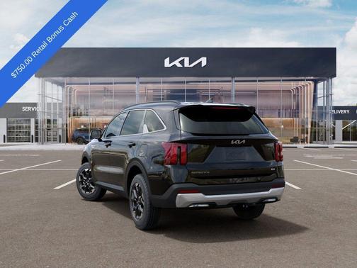 Ebony Black 2026 Kia Sorento S