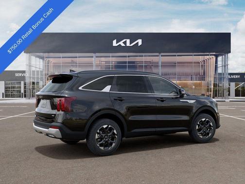 Ebony Black 2026 Kia Sorento S