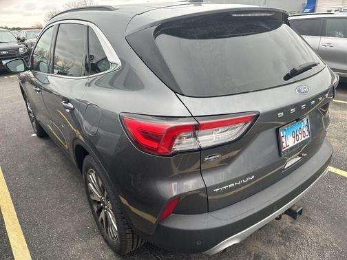 Gray Metallic 2022 Ford Escape Titanium