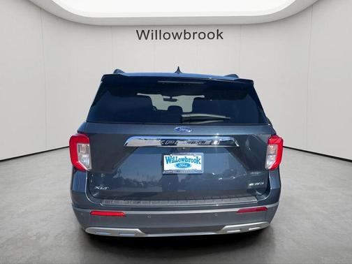 Stone Blue Metallic 2023 Ford Explorer XLT