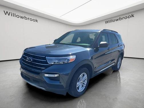 Stone Blue Metallic 2023 Ford Explorer XLT