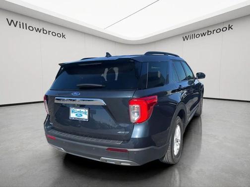 Stone Blue Metallic 2023 Ford Explorer XLT
