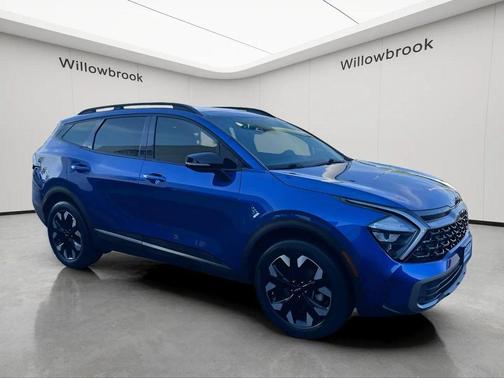 Sapphire Blue 2023 Kia Sportage X-Line