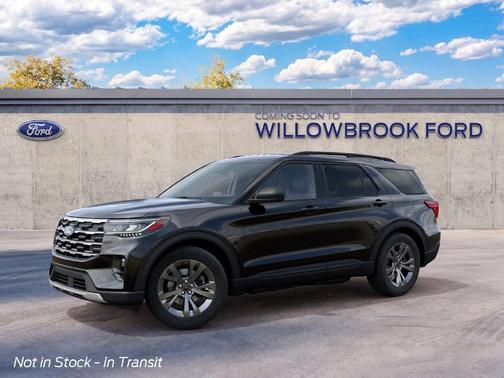 Agate Black Metallic 2027 Ford Explorer