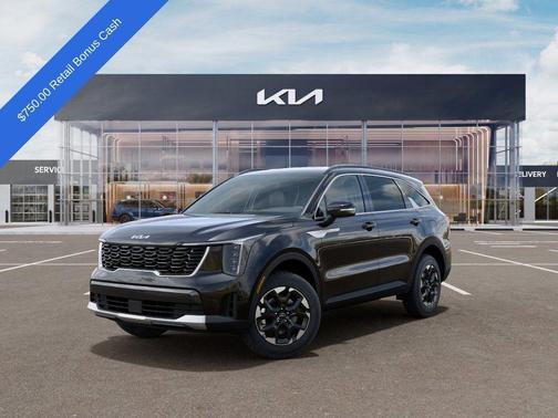 Ebony Black 2026 Kia Sorento S
