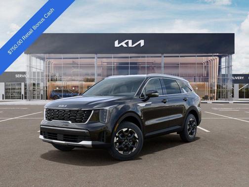 Ebony Black 2026 Kia Sorento S