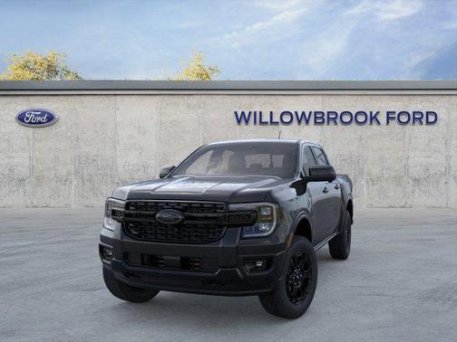 Shadow Black 2026 Ford Ranger Lariat