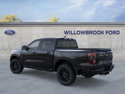 Shadow Black 2026 Ford Ranger Lariat