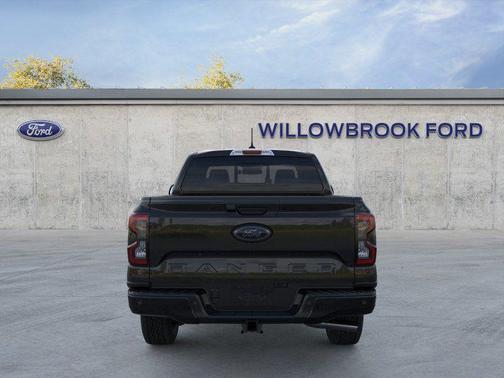 Shadow Black 2026 Ford Ranger Lariat