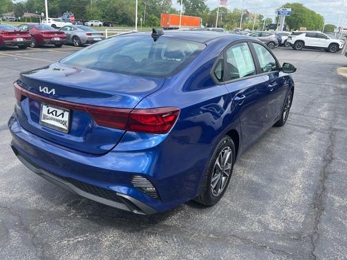Deep Sea Blue 2024 Kia Forte LXS