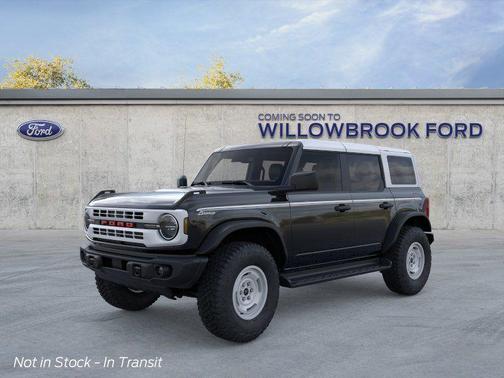 Shadow Black 2026 Ford Bronco Heritage Edition