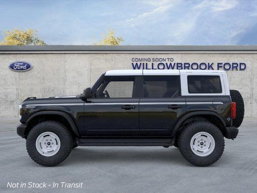 Shadow Black 2026 Ford Bronco Heritage Edition