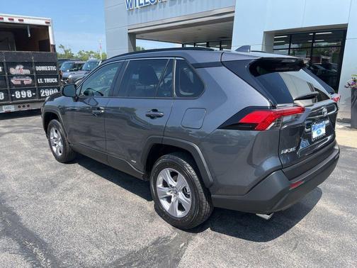 Magnetic Gray Metallic 2025 Toyota RAV4 Hybrid LE