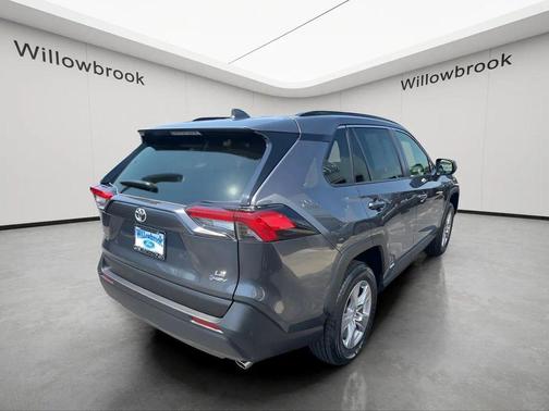Magnetic Gray Metallic 2025 Toyota RAV4 Hybrid LE