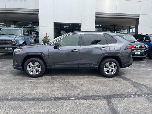 Magnetic Gray Metallic 2025 Toyota RAV4 Hybrid LE