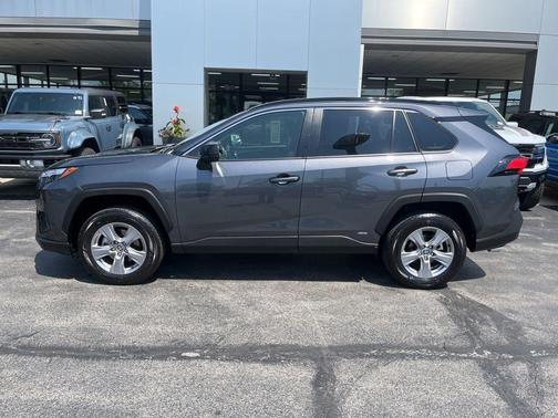 Magnetic Gray Metallic 2025 Toyota RAV4 Hybrid LE