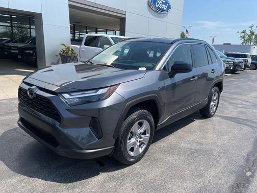 Magnetic Gray Metallic 2025 Toyota RAV4 Hybrid LE