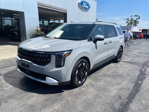 Ceramic Silver 2025 Kia Carnival EX