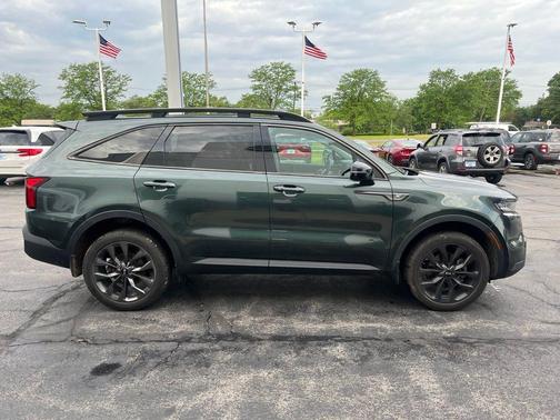 Aruba Green 2021 Kia Sorento EX