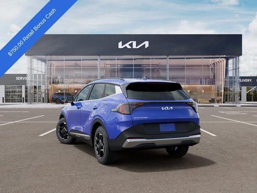 Blue 2026 Kia Sportage EX