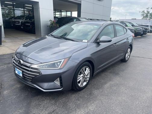 Machine Gray 2020 Hyundai ELANTRA SEL