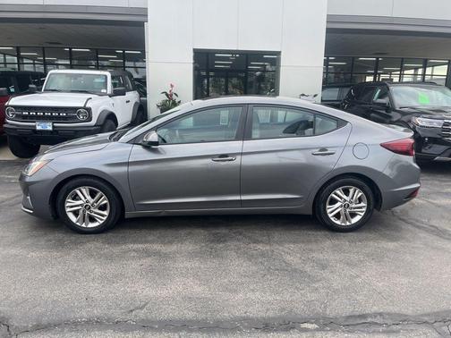 Machine Gray 2020 Hyundai ELANTRA SEL