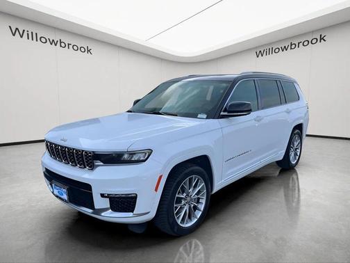 Bright White Clearcoat 2023 Jeep Grand Cherokee L Summit