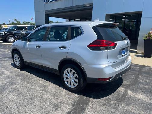 Brilliant Silver 2017 Nissan Rogue S