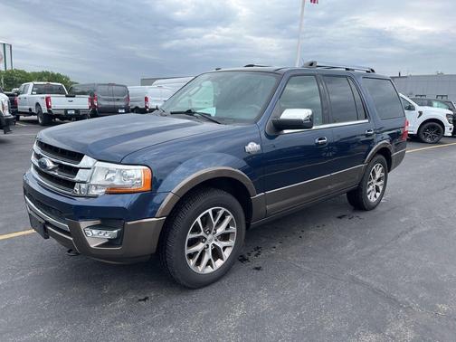 Blue Jeans Metallic 2017 Ford Expedition King Ranch