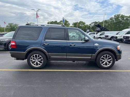 Blue Jeans Metallic 2017 Ford Expedition King Ranch