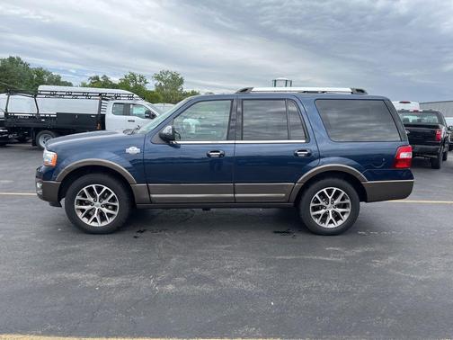 Blue Jeans Metallic 2017 Ford Expedition King Ranch