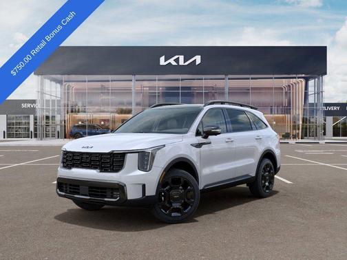 Glacial White Pearl 2026 Kia Sorento X-Line SX Prestige