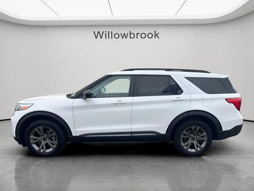 White Metallic 2023 Ford Explorer XLT